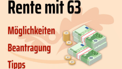 Rente mit 63 Tabelle